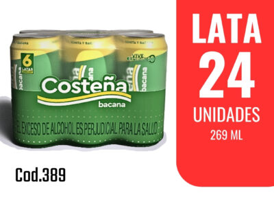 Costeña Lata 269ml x 24 Unidades