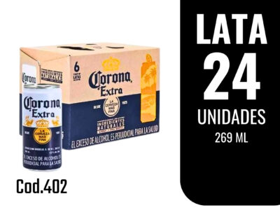 Coronita Lata 269ml x 24 Unidades