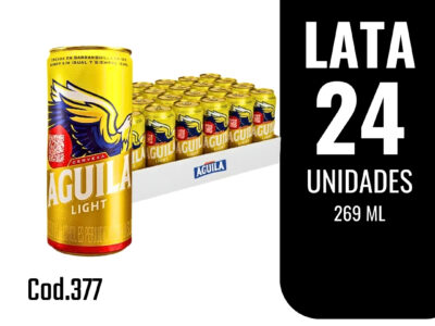 Cerveza Aguila Ligth 269ml x 24 Unidades